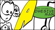 Imaginary, comics, comic, comic book, entertainment, news, superheroes, characters, Adhesive Man, The Mighty Lug, The Gnat, SMS